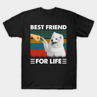 Pint-sized Paws Parade Samoyed Whispers, Tee Triumph Extravaganza T-Shirt